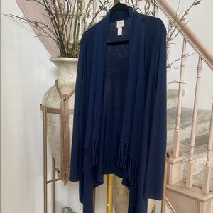 Chico's Navy Blue Cardigan